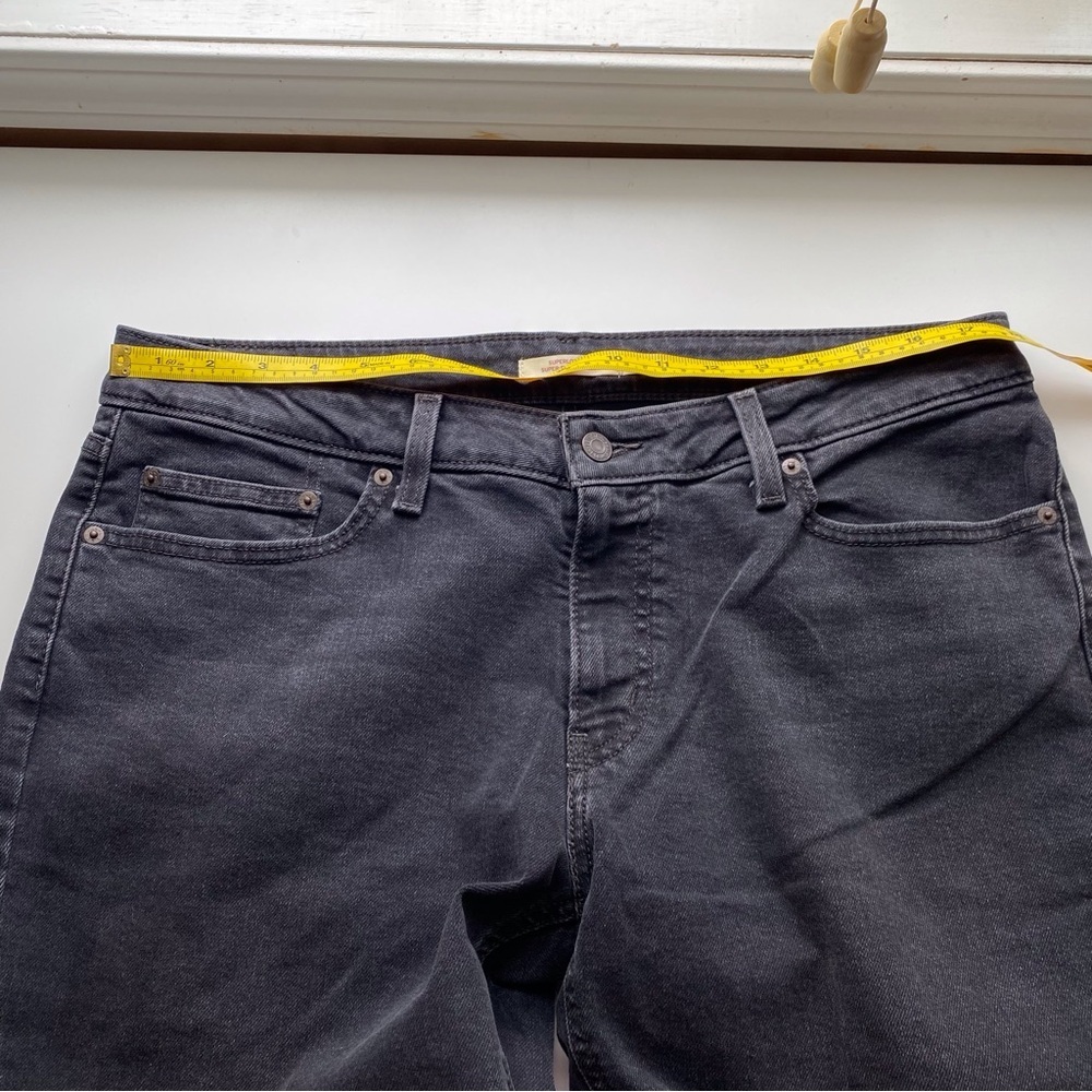 Levis Superlow Boot Woman 33 Black Zip Fly Stretch Y2K Streetwear Classic Comfy - Picture 12 of 16